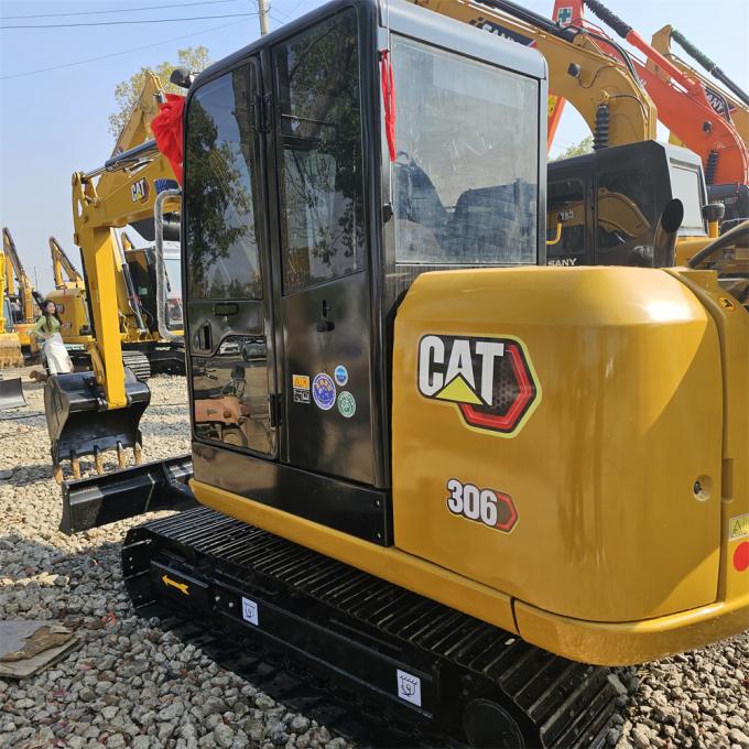 306 Used Caterpillar Mini Excavators 6 Ton Hydraulic Excavator