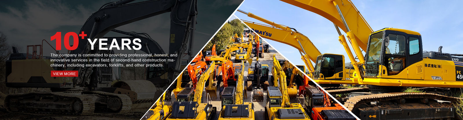 Used Komatsu Excavator