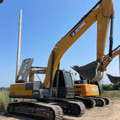 quality  1950 rpm Used XCMG Excavator XCMG215 Old Earth Moving Equipment 21450 Kg factory