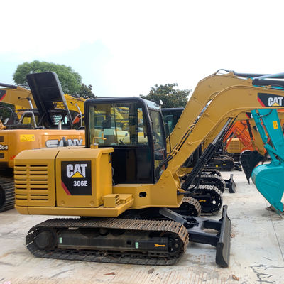 Road Building Used Excavator CAT306E Second Hand CAT Excavator 5795kg