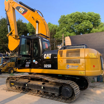 Agricultural Used CAT Excavator Second Hand Backhoe Excavator CAT325D Yellow Color