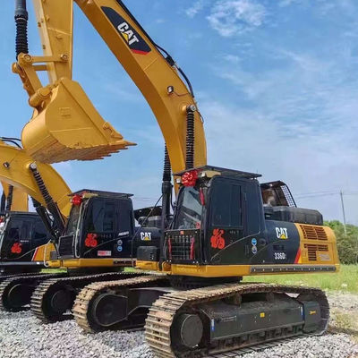 CAT336D Hydraulic Used CAT Excavator Robust Second Hand Earth Moving Machinery