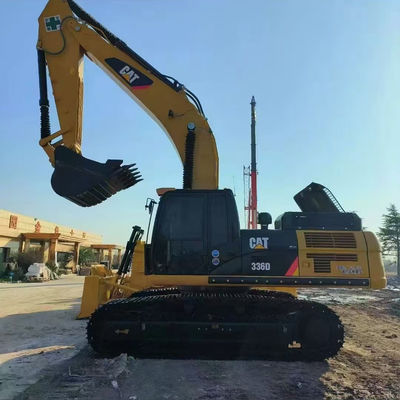 CAT336D Hydraulic Used CAT Excavator Robust Second Hand Earth Moving Machinery