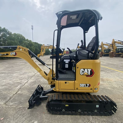 16.1kW Used CAT Excavator Mini Diggers Cat301.7 Second Hand Smooth Operation
