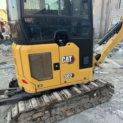 Material Handling Old Mini Excavator Digger Cat302 Earth Moving Machinery