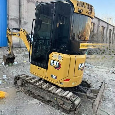 Material Handling Old Mini Excavator Digger Cat302 Earth Moving Machinery