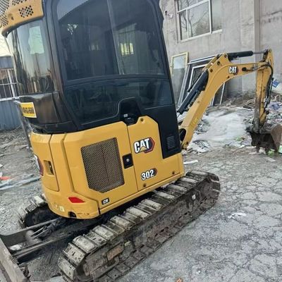 Material Handling Old Mini Excavator Digger Cat302 Earth Moving Machinery