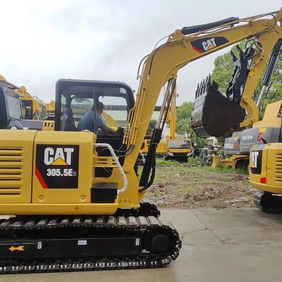 Cat 305 Used Mini Excavators Crawler Digger 5400kg For Mining Operation