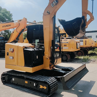 Used Cat Mini Excavators Hydraulic Construction Machine CAT 306 Second Hand