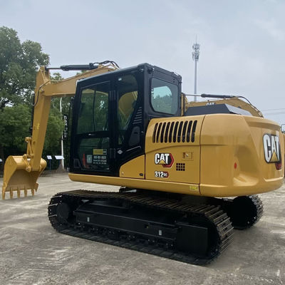 Hydraulic Used Construction Machinery 2nd Hand Diggers CAT312gc 74.4kw For Mining