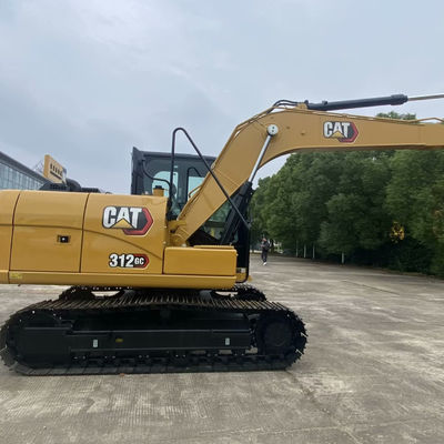Hydraulic Used Construction Machinery 2nd Hand Diggers CAT312gc 74.4kw For Mining