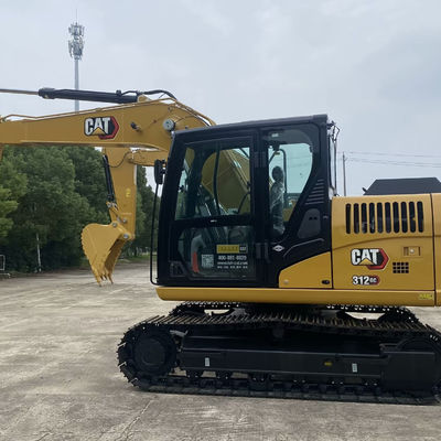 Hydraulic Used Construction Machinery 2nd Hand Diggers CAT312gc 74.4kw For Mining