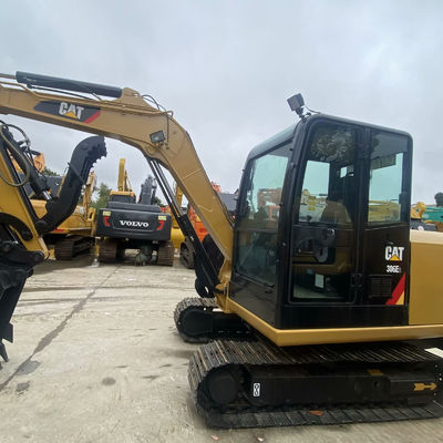 Secondhand Construction Machinery Used Digger Cat306E2 34.7kw For Road Building