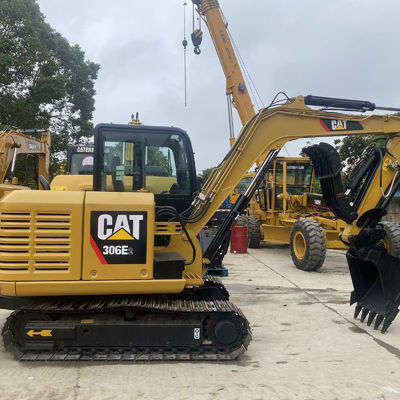 Secondhand Construction Machinery Used Digger Cat306E2 34.7kw For Road Building