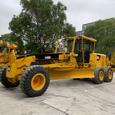 High Performance Used Grader CAT 140H Motor Grader for Road Construction