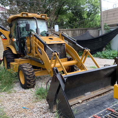 3283kg Load Used Loader 2nd Hand CAT 420F Backhoe Loader 76.1kW For Construction