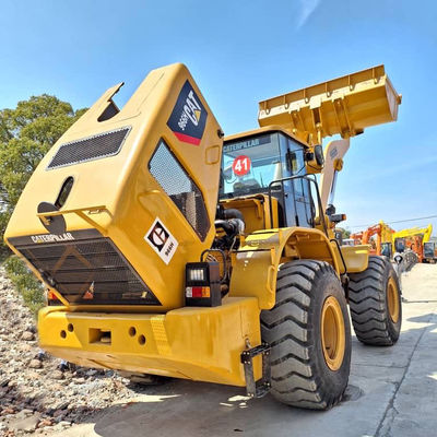 Building Used Backhoe Loader CAT 966H 6T Load 2nd Hand Tractor Backhoe Loader