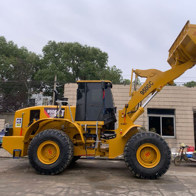 5 Ton Load 147 KN Used Wheel Loader CAT 950GC Hydraulic Control