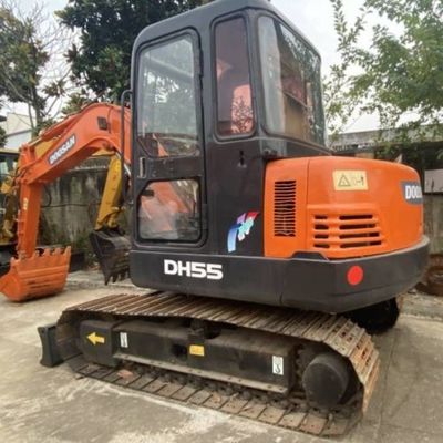 Farmland Used Mini Excavator DOOSAN 55 Crawler Excavator Construction Equipment