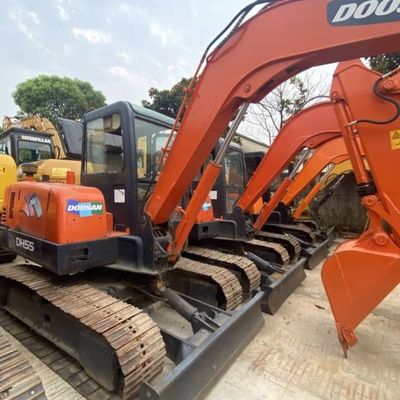 Farmland Used Mini Excavator DOOSAN 55 Crawler Excavator Construction Equipment