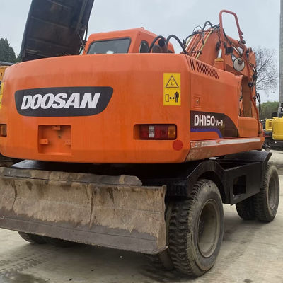 Second Hand Original Excavator Digger Equipment DOOSAN 150W-7 39.7kW