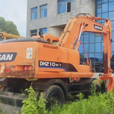 Doosan 210w Used Construction Equipment Hydraulic Crawler Excavator 19800 Kg