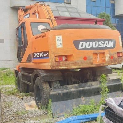 Doosan 210w Used Construction Equipment Hydraulic Crawler Excavator 19800 Kg