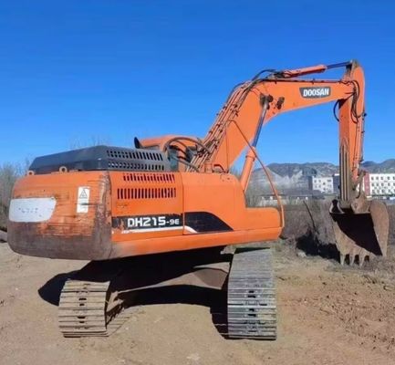 Used Excavator Digger Doosan DH215W Construction Machinery 48KW Fuel Saving