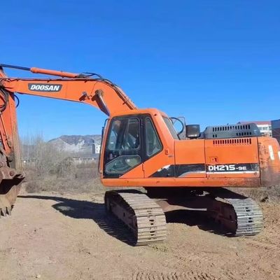 Used Excavator Digger Doosan DH215W Construction Machinery 48KW Fuel Saving