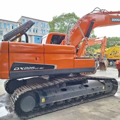 Second Hand DOOSAN Hydraulic Digger DH225 Used Excavating Equipment