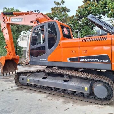 Second Hand DOOSAN Hydraulic Digger DH225 Used Excavating Equipment