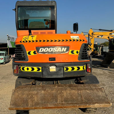 48KW Used DOOSAN Excavator Machine Doosan DX60W Hydraulic Crawler Excavator 5550 kg