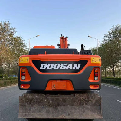 Doosan DX210W Used Wheel Excavator Hydraulic Mini Second Hand Digger 20100 kg