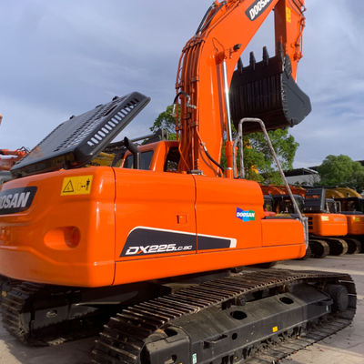 1900rpm Used DOOSAN Excavator DX225LC-9C Construction Equipment 21800kg