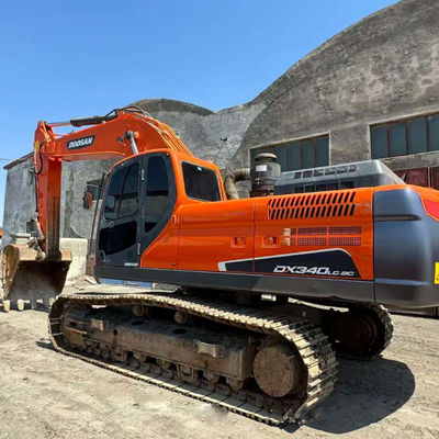 Hydraulic Crawler Used Excavator Doosan DX340 Earth Excavation Equipment Second Hand