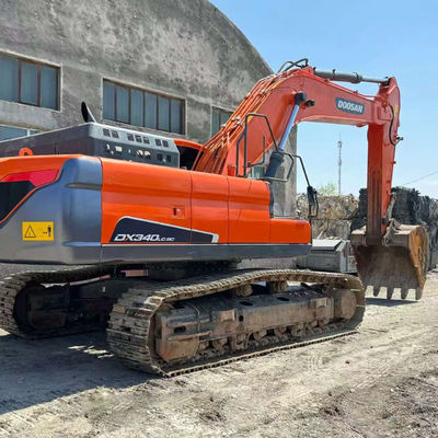 Hydraulic Crawler Used Excavator Doosan DX340 Earth Excavation Equipment Second Hand