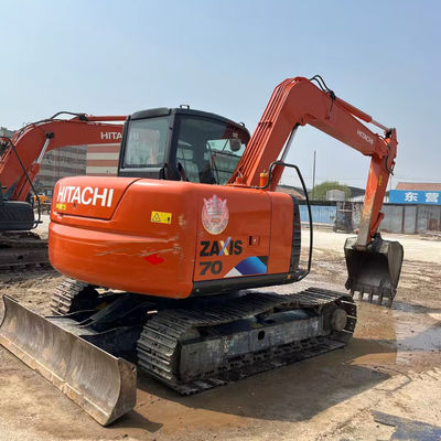 Hitachi ZX70 Used Hydraulic Excavator Crawler Type Excavator 6510 kg