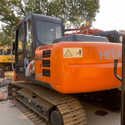 93 KW Used Excavator Digger Hitachi Zx120 Second Hand Crawler Type Excavator