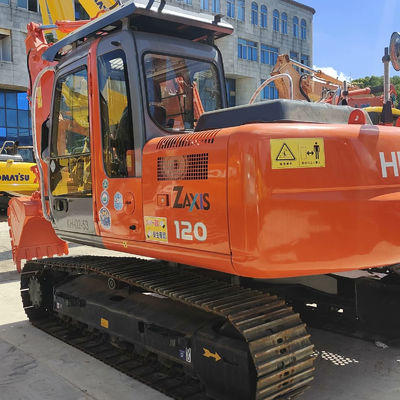 Hitachi ZX120 Used Crawler Type Excavator Second Hand Digger 12 Ton