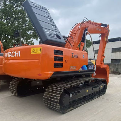 Hydraulic Type Used HITACHI Excavator Hitachi Zax200 Construction Machinery 2nd Hand