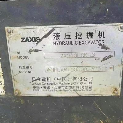 Mini Hydraulic Used Excavator Digger HITACHI Zax210 For Demolition Work