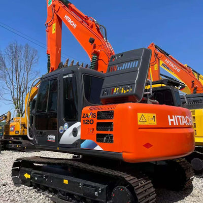 Crawler Type Used Hitachi ZX120 Excavator Machine For Urban Construction