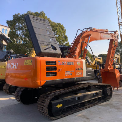 Fuel Saving Used HITACHI ZX200 Excavator Used Earthmoving Equipment 20300 kg