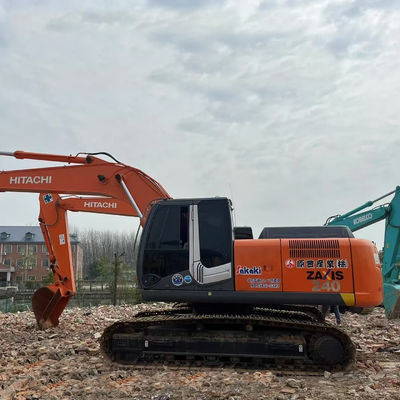 Used Hitachi ZX240 Hydraulic Crawler Excavator Second Hand 23.5 Ton Digger