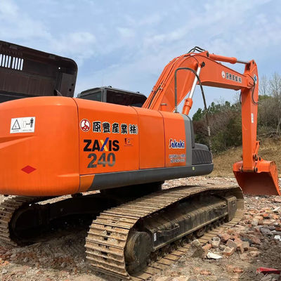 Used Hitachi ZX240 Hydraulic Crawler Excavator Second Hand 23.5 Ton Digger