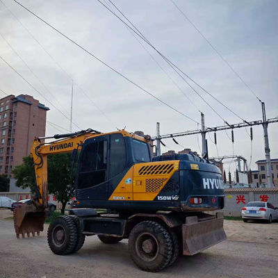 Hyundai 150w-9 Used Hyundai Excavator Equipment For Road Construction