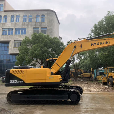 Well Maintained Used Hyundai Excavator Hyundai 220lc-9s Construction Machinery 22400kg