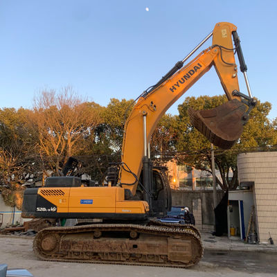 Hydraulic Large Used Excavator HYUNDAI 520L-9 Crawler Type 52170kg