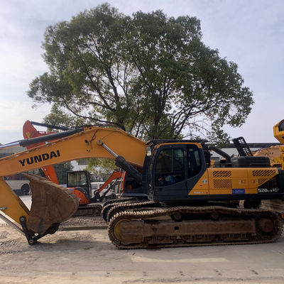 Hydraulic Large Used Excavator HYUNDAI 520L-9 Crawler Type 52170kg