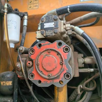 Hyundai 150w Used Wheel Excavator Heavy Duty Second Hand Earth Moving Equipment